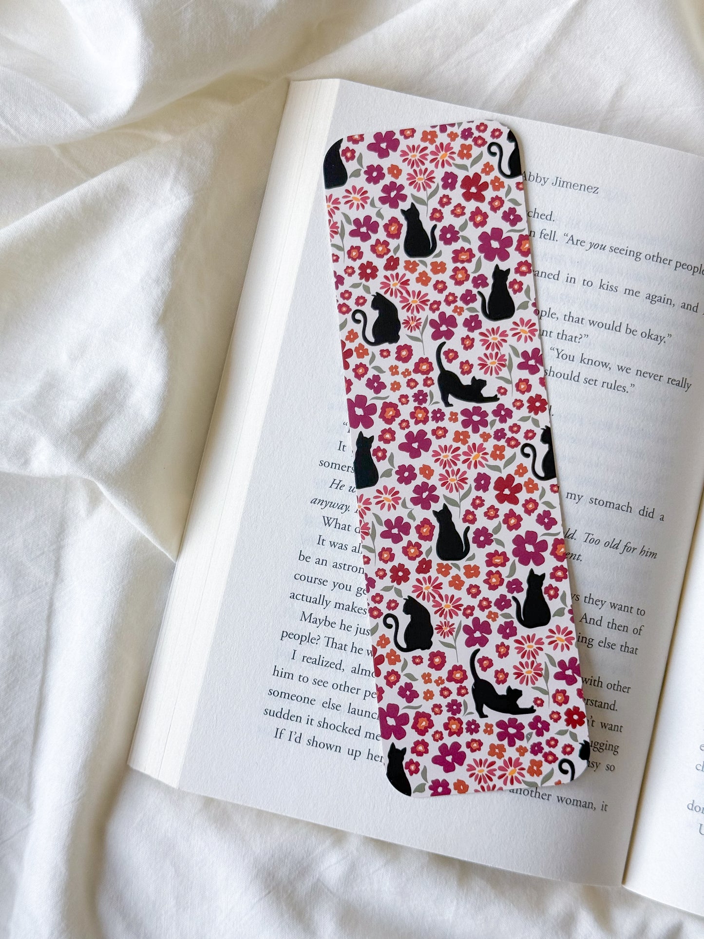Floral Familiar Bookmark