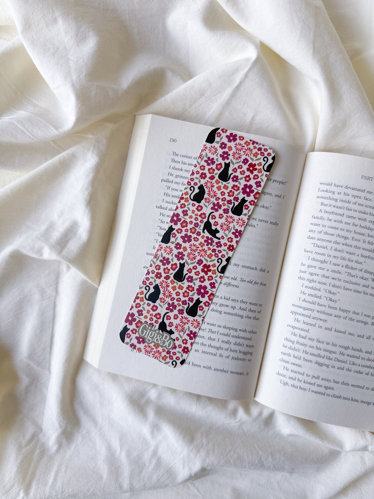 Floral Familiar Bookmark