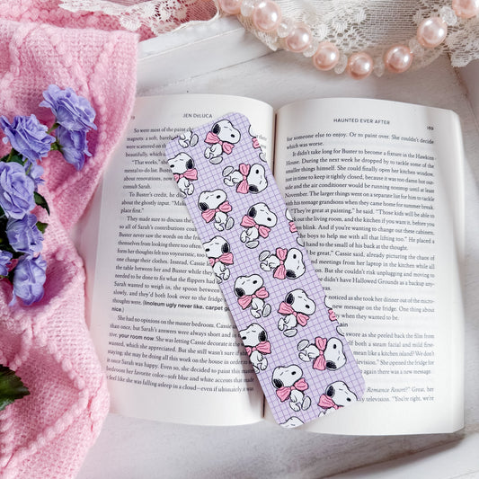 Pastel Beagle Bookmark