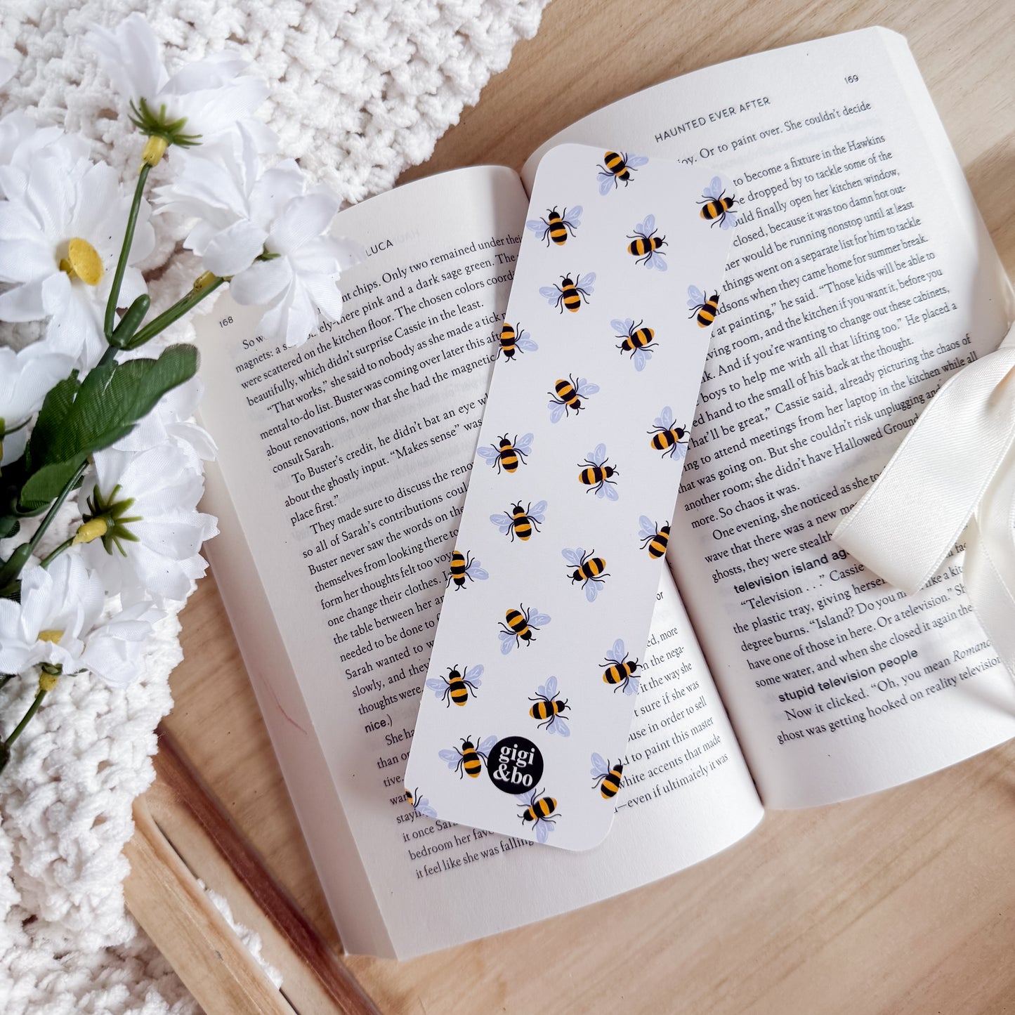 Honeybee Haven Bookmark