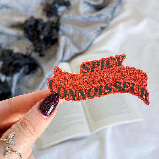 Spicy Literature Connoisseur Sticker