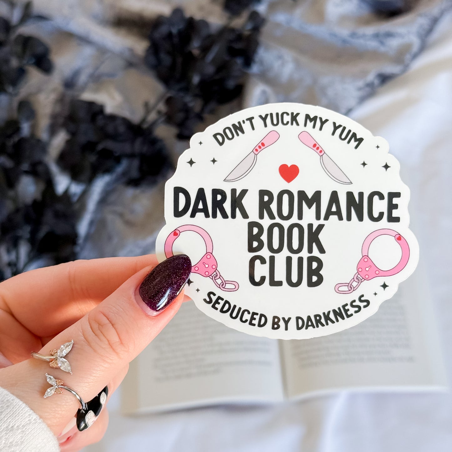 Dark Romance Book Club Sticker