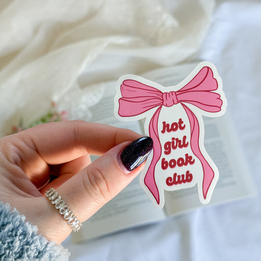 Hot Girl Book Club Sticker