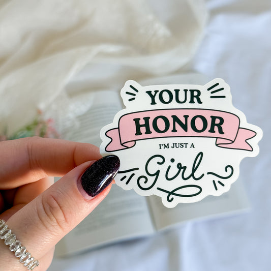 Your Honor Sticker