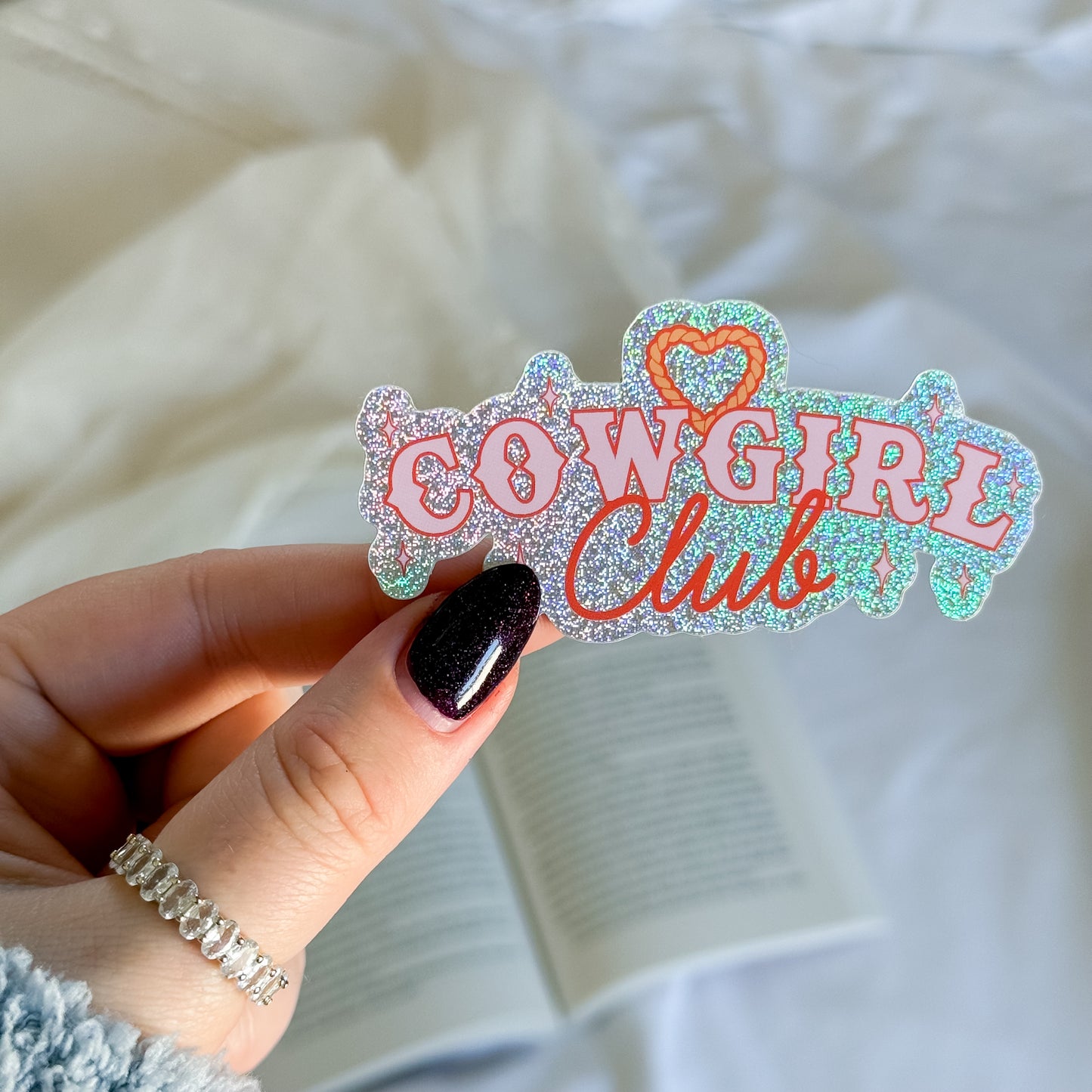 Cowgirl Club Sticker