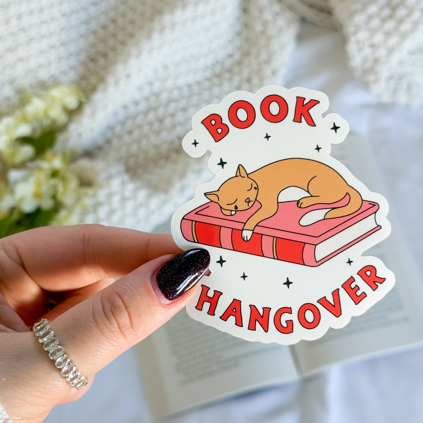 Book Hangover Sticker