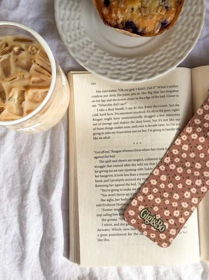 Brown Sugar Blooms Bookmark