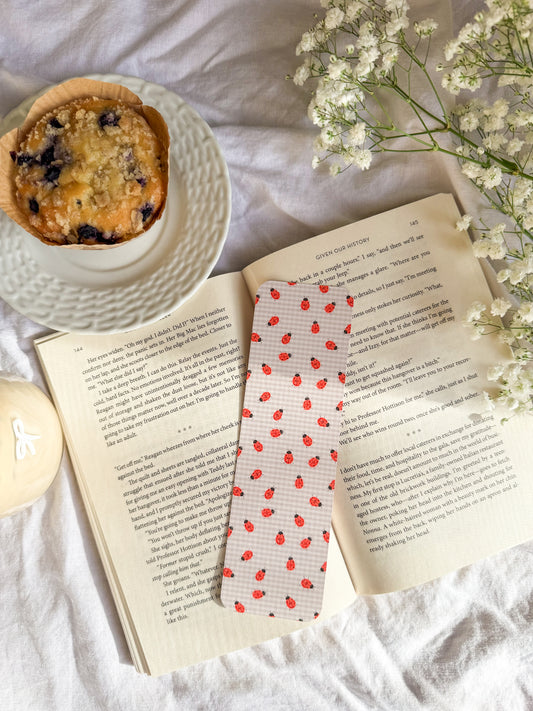 Lucky Ladybugs Bookmark