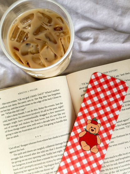 Strawberry Picnic Bookmark