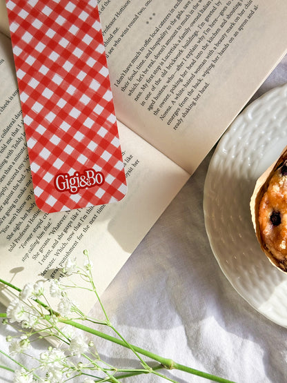 Strawberry Picnic Bookmark