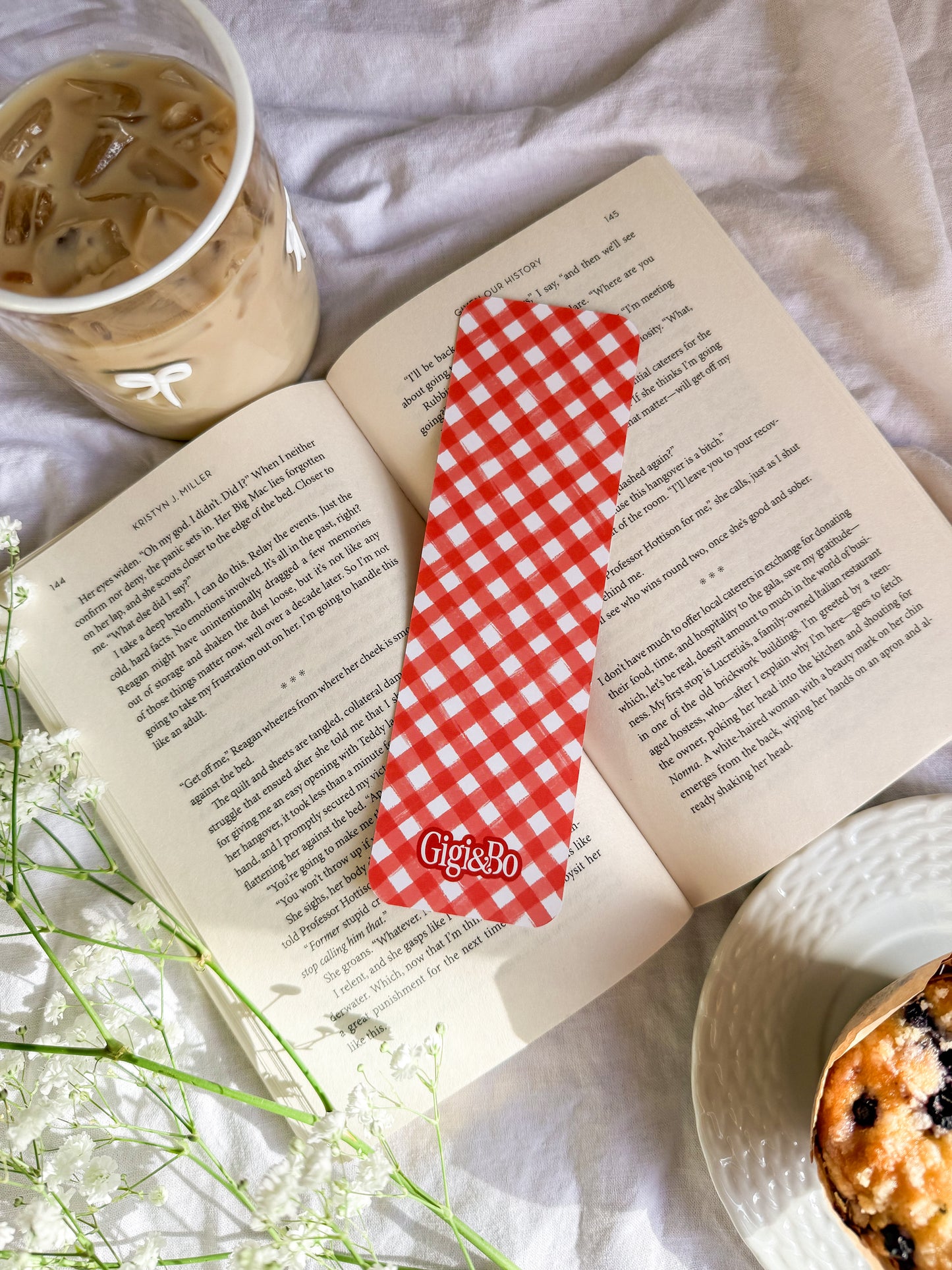 Strawberry Picnic Bookmark