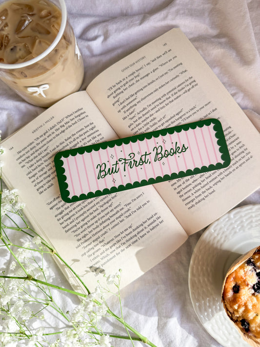 But First, Books Bookmark