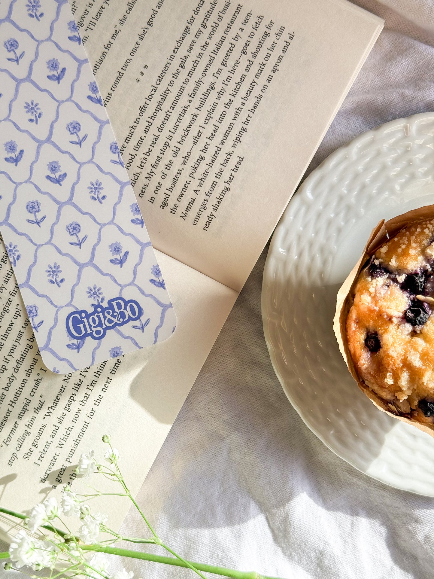 Porcelain Garden Bookmark