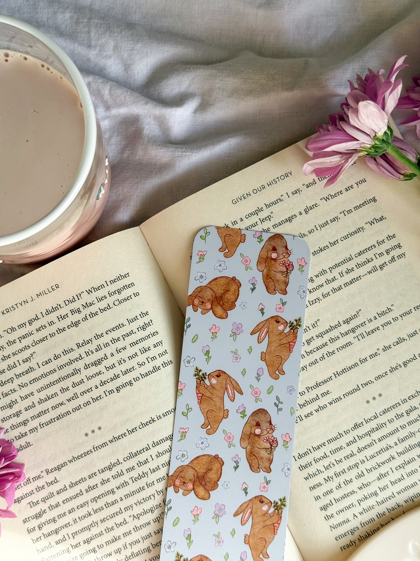 Bunnies in the Meadow Bookmark