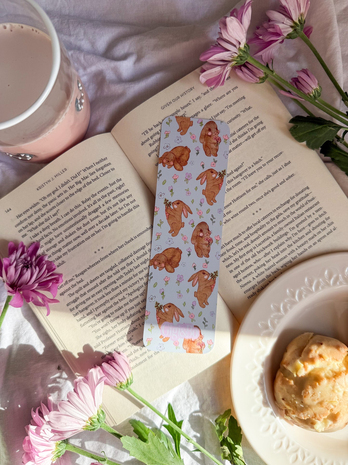 Bunnies in the Meadow Bookmark