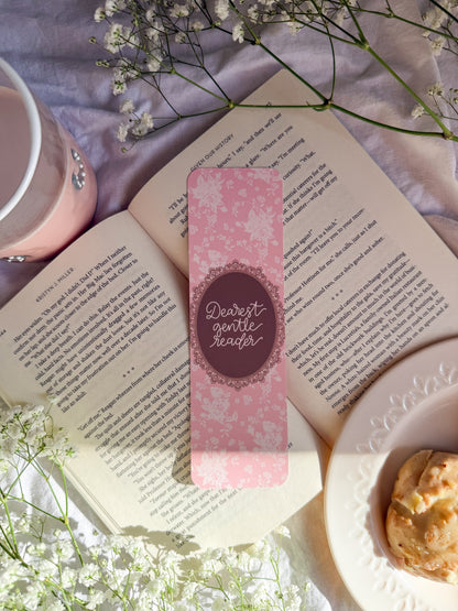 Dearest Gentle Reader Bookmark