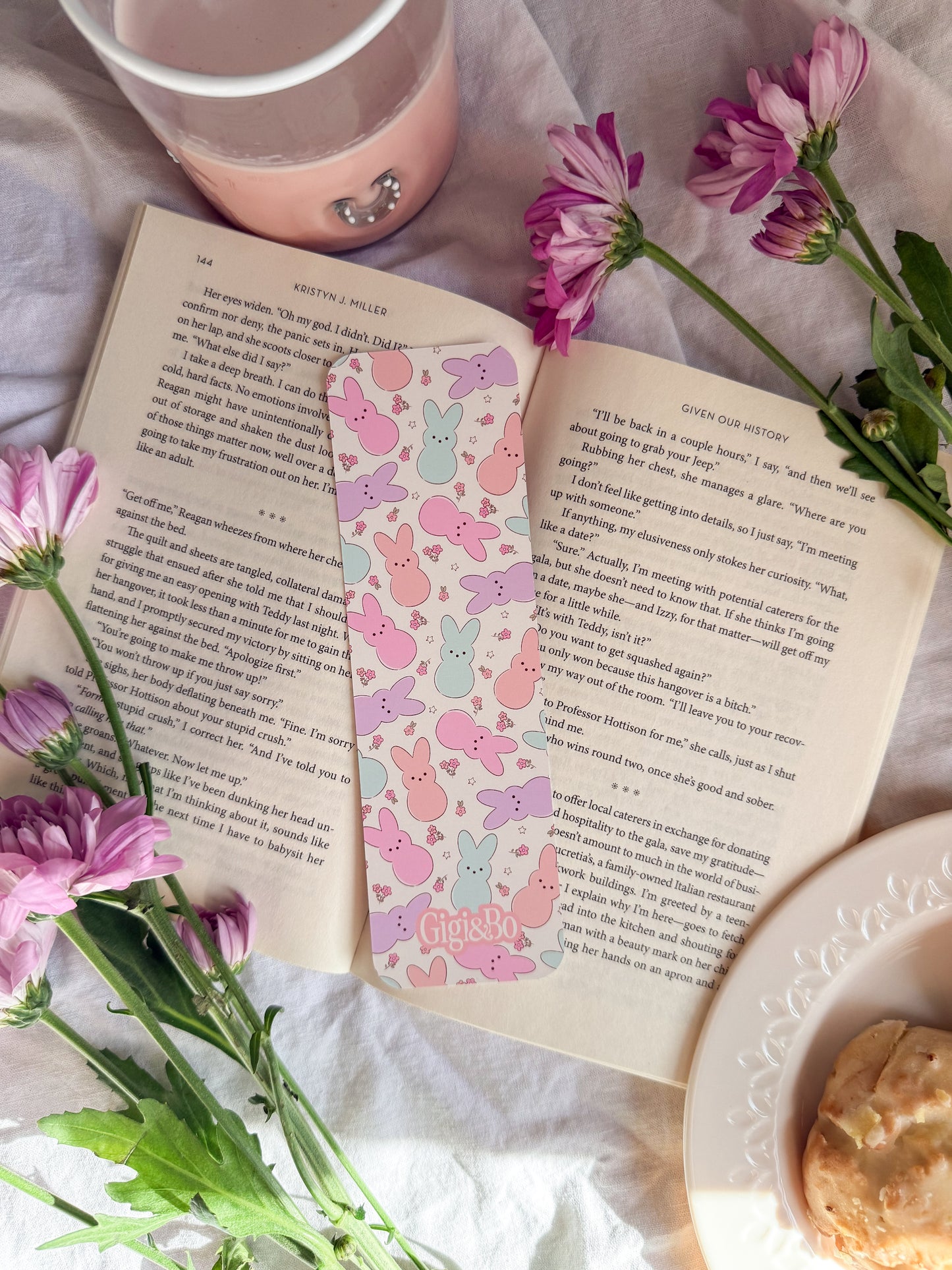 Marshmallow Bunnies Bookmark