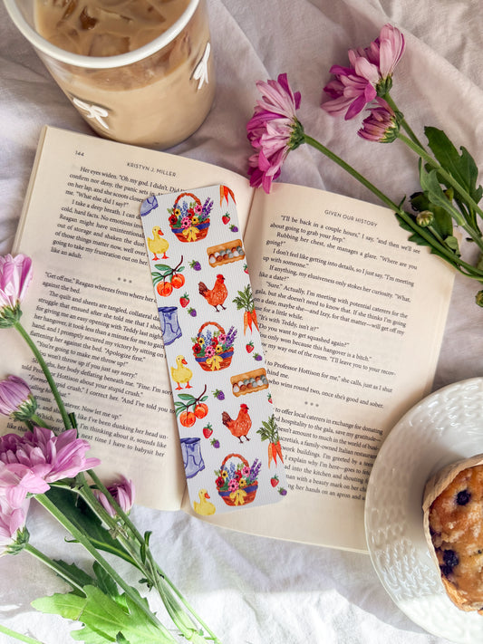Farmer's Market Bookmark