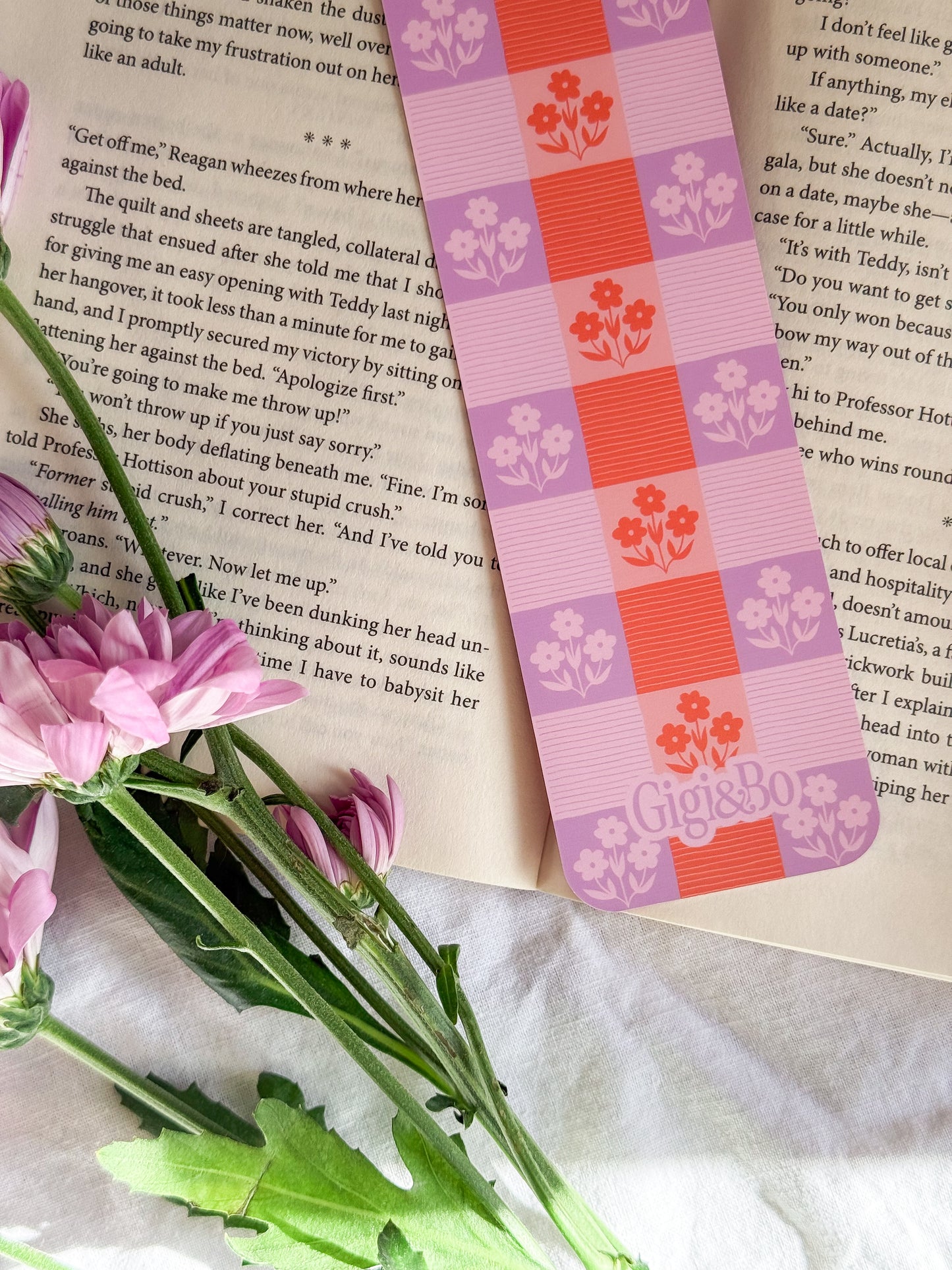 Flower Patch Bookmark