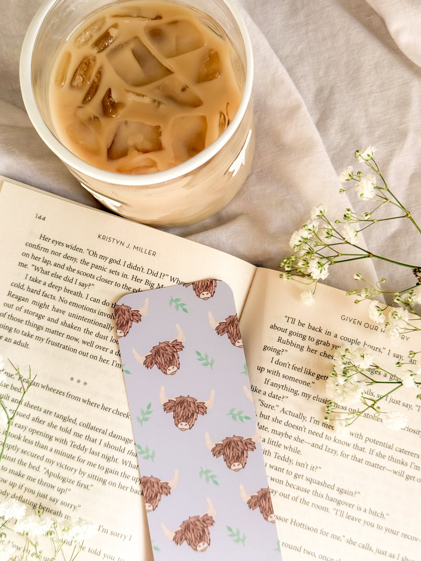 Highland Cows Bookmark