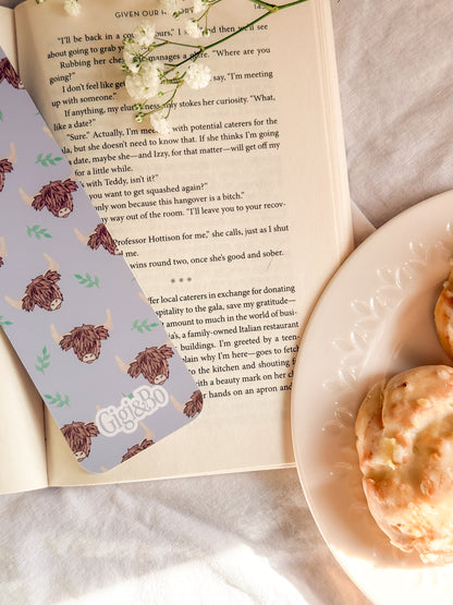 Highland Cows Bookmark
