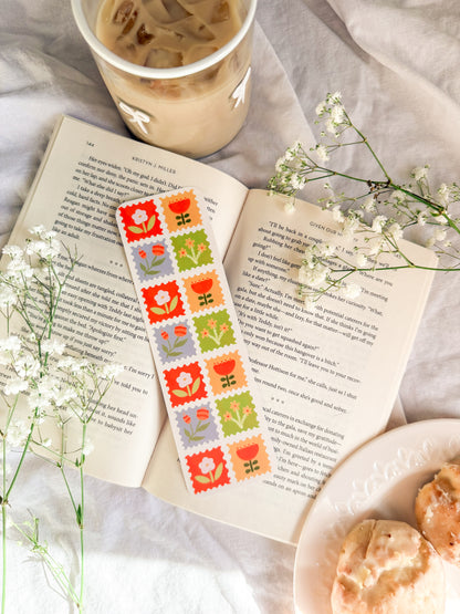 Postmarked Petals Bookmark