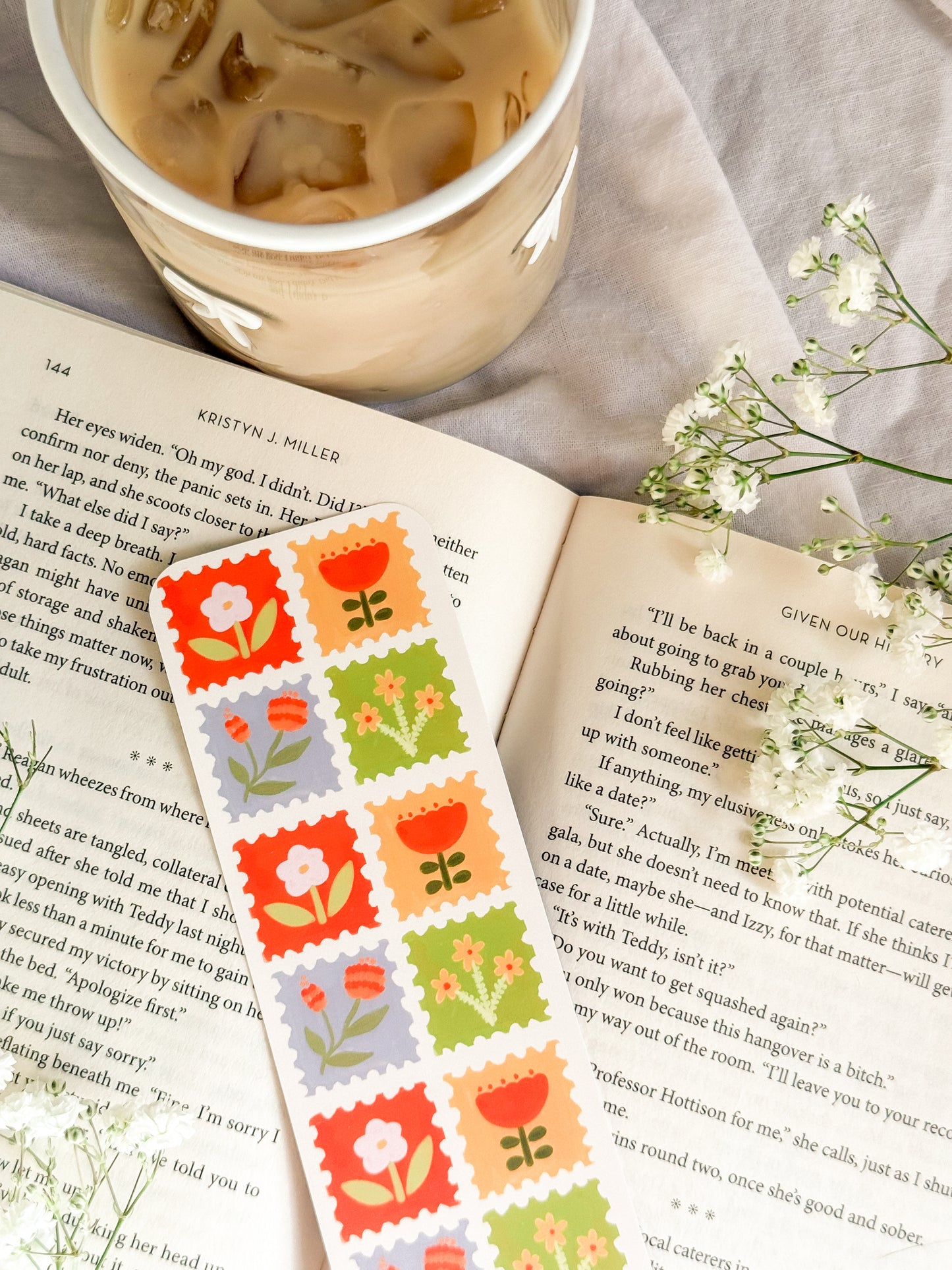 Postmarked Petals Bookmark