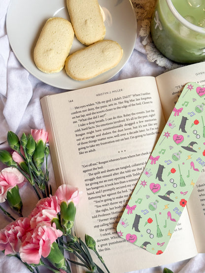 Pink & Green Bookmark
