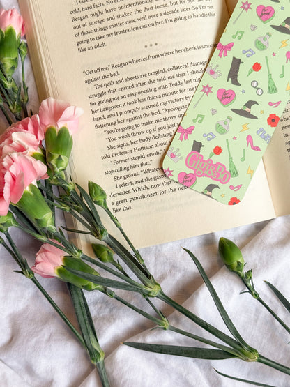 Pink & Green Bookmark