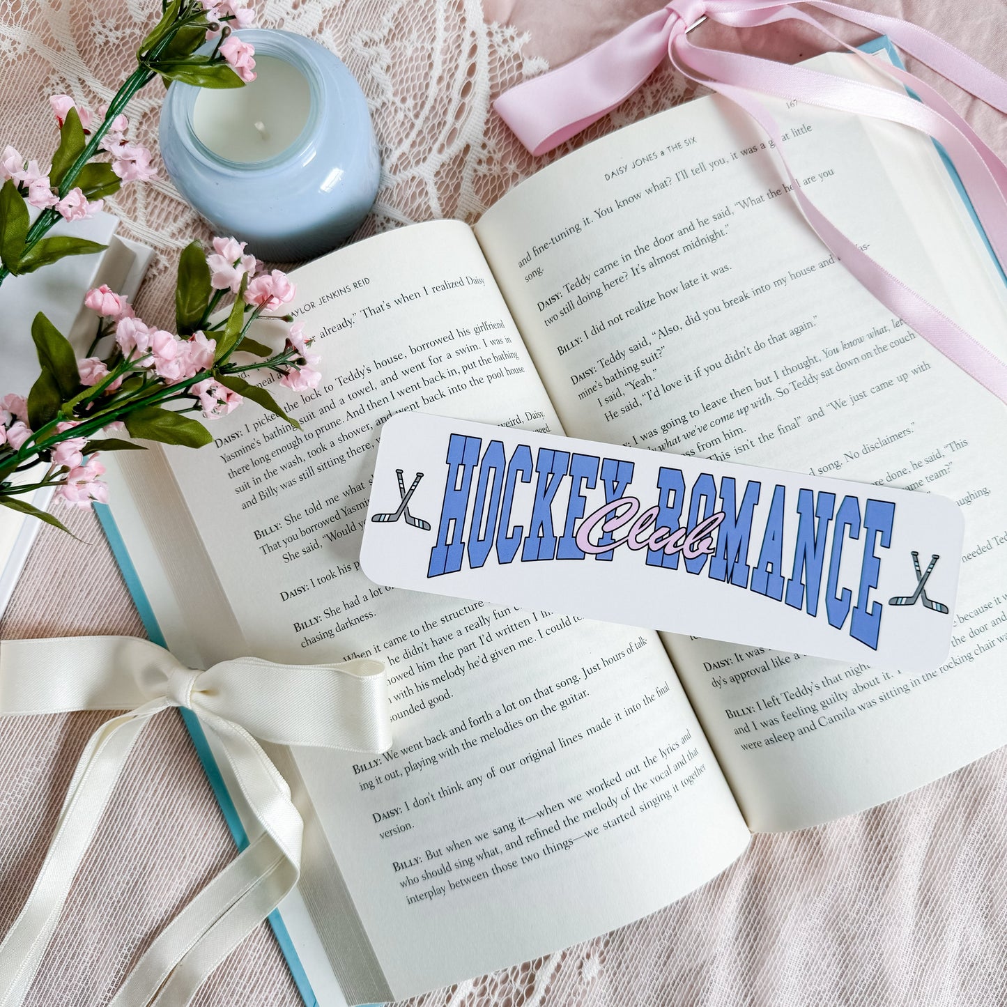 Hockey Romance Club Bookmark *MISPRINTS*